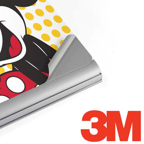 Disney Minnie Mouse Profile Yellow Dots Surface Book 2 15in Skin